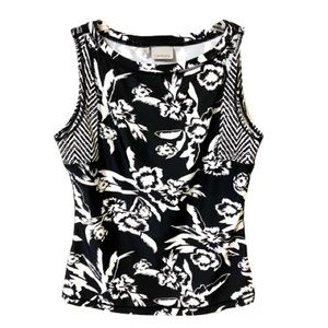 Athleta Workout/Fitness Floral Tank Top - Small